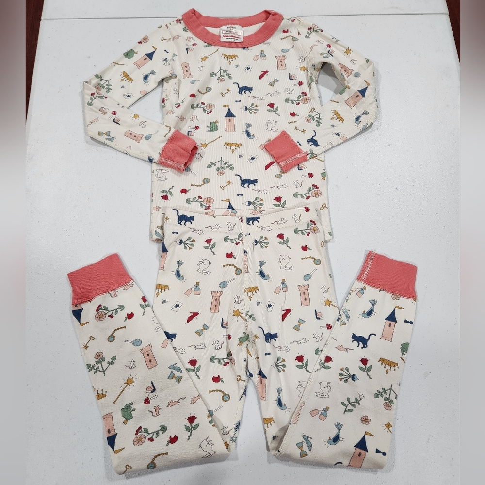 Hanna Andersson Fairytale Kids Pajama Set Organic Cotton Princess